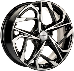 Диски Khomen Wheels KHW1716 (Changan CS35/CS35 Pro) Black-FP